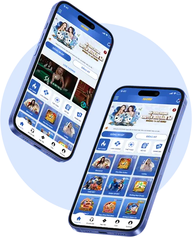 Giao diện ứng dụng gobet link vào trên điện thoại di động, thể hiện sự thân thiện người dùng