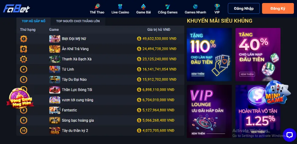 Chính sách hỗ trợ người chơi của gobet link vào